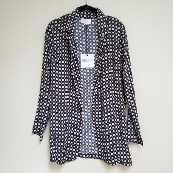 NWT Beach Riot Checkered Blake Blazer Small - Picture 3 of 6